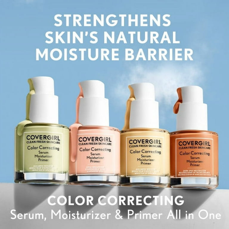 Covergirl color correcting serum/corrector/primer